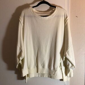 Free People Camden in Cream/Ivory Size XS